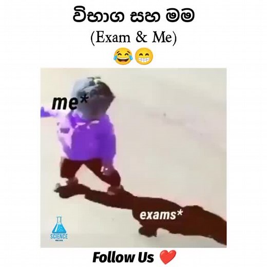 Funny Exam Memes and Jokes in Sinhala | Exam & Me