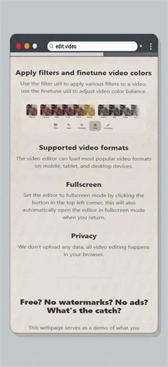 Free Online Video Editor #VideoEditor #OnlineEditing #FreeTools