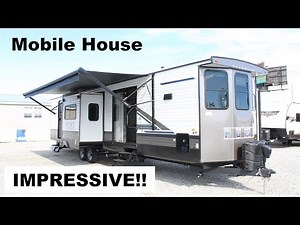 Really Cool Destination Park Model Travel Trailer! 2023 Palomino Puma 39FKL