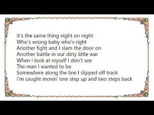 Bruce Springsteen - One Step Up Lyrics
