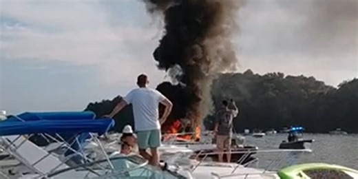 7 injured, including 5-year-old, after boat exploded in lake on Fourth of July, officials say