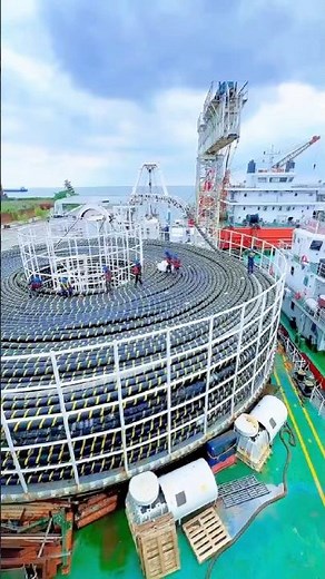 Why Is Subsea Cable Installation One of the Most Expensive Projects on Earth?#CableLaying #fyp