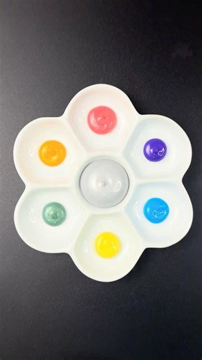 🎨 Pearlescent Silver VS Pearlescent Colors 🥈✨ | Satisfying Color Mixing #colormixing #shots