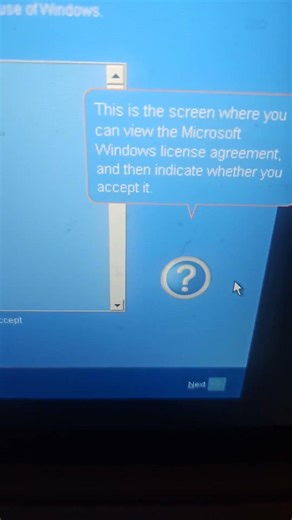 windows xp oobe including QMARK!!!
