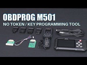 OBDPROG MONSTER 501 Programming Tool | No token | Unboxing|OBDZON