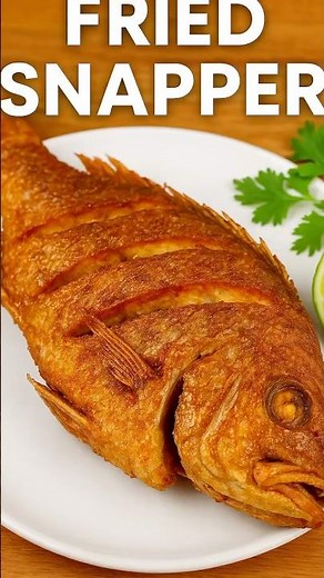 Crispy Fried Snapper - Quick & Easy!