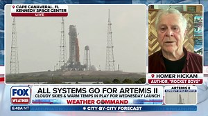 Retired NASA engineer confident weather will cooperate for Artemis II launch