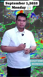 Short Forecast Update⛈️ - September 1,2025 am Monday Courtesy DOST-PAGASA #WeatherUpdate #weather | Forecast Weather Update