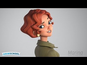 New AnimSchool Character Rig: Marina