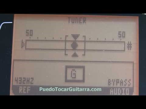 432 Hz Afinacion Guitarra LA=432hz | A=432hz Guitar Tuning Frecuencia Armonica