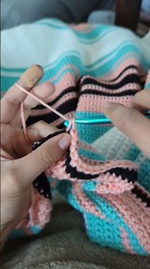 Pt36 Crocheting "San Diego Mexican Blanket" #crochet LoveFaithHomemade.etsy.com