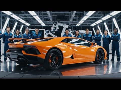 Building a Supercar: Lamborghini's Secret Process