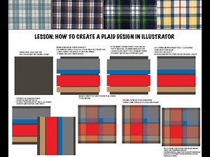 How to create a Plaid Design in Illustrator