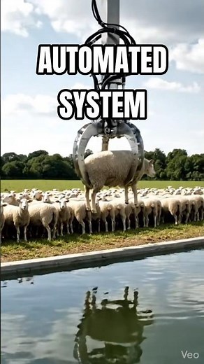 A Mechanical Process on a Sheep Farm