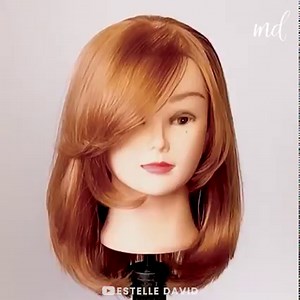 124K views · 654 reactions | From curtain bangs to layered bob haircut in 3 sections 殺 | Make-Up & Hair Tutorials | Facebook