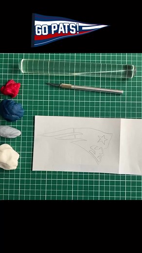 7.2K views · 194 reactions | #patriots #nfl #cake | Carla Cake Art | Facebook