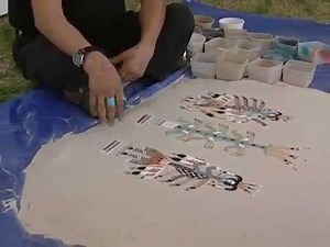 Sandpainter Herbert Ben