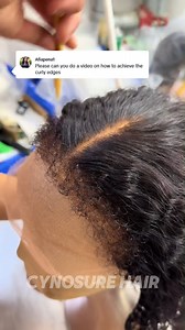 21K reactions · 1K shares | Curly Edges Tutorial • 100% glueless &...