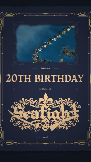 Seafight 20th Birthday is coming up! Get Ready Captains!