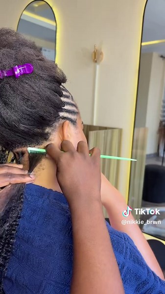 French Curls Braids by Jaydaway Da Braids in Ibadan