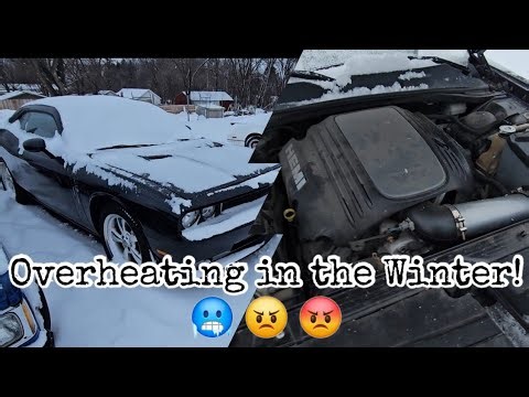Overheating challenger rt in sub zero temperature