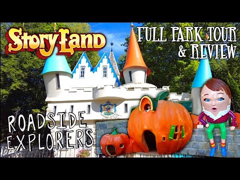 STORY LAND | Best Storybook Theme Park | 2023 Park Tour & Vlog | Glen, NH | NEX 11