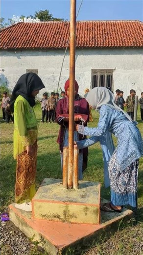 Flag Ceremony Commemorating Kartini Day 2026 with Kebaya Clothes #kartiniday2026 #fashion