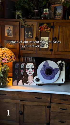 Vertigo Vinyl on Instagram: "which of our most recently vinyl releases is your favorite? ♡ this one is actually really difficult since we have two super cool shaped disks, a liquid filled, and some insane pressings. let us know the number of your favorite below :) #vinyl #liquidfilledrecord #turntable #shapedvinyl #vinylrecord #verticalturntable"