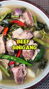 Beef sinigang perfect comfort food for a rainy day