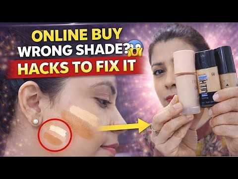 Too Light or Too Dark Foundation? How to Fix Wrong Shade Fast | Bought the Wrong Foundation Color😭