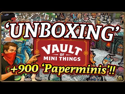 Unboxing de 𝐕𝐚𝐮𝐥𝐭 𝐨𝐟 𝐌𝐢𝐧𝐢 𝐓𝐡𝐢𝐧𝐠𝐬 | +900 Paperminis!!!