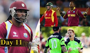 2015 Cricket World Cup Day 11 Highlights