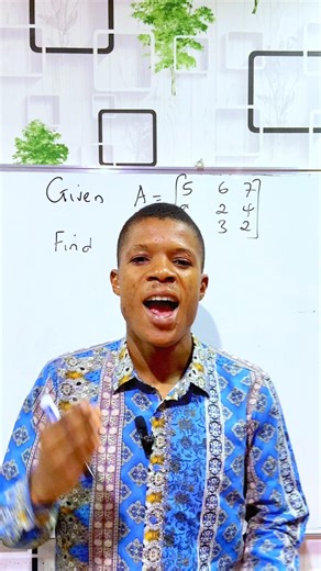 Determinant of matrix. #matrix #matrixcolor | Maths with Esomnofu. | Facebook