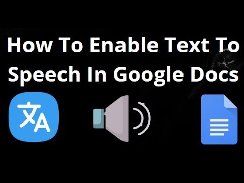 How To Enable Text To Speech In Google Docs Complete Guide