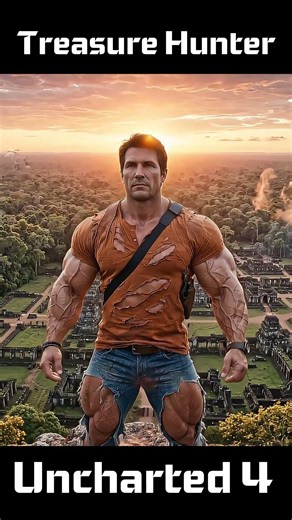 Uncharted 4 Muscle Growth Animation #3danimation #uncharted4 #musclegrowth