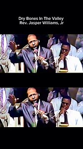✝️Dry Bones In The Valley- Rev Jasper Williams Jr #sermonclip #drybonescomealive | Luader Smith