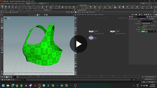 Houdini Single Sided Mesh Tool for Character FX | Angel Rivas posted on the topic | LinkedIn