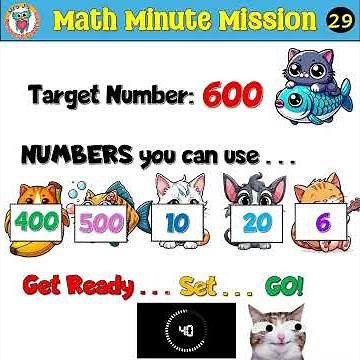 Math Minute Mission Challenge #29