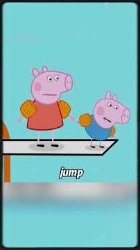 The Poop Battle of the Peppa Pig Family. #peppapig #cartoon #foryou #usa #pig