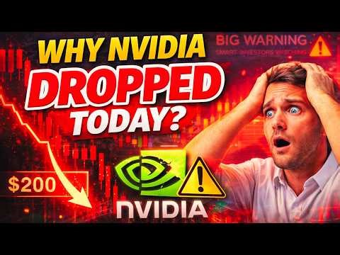 NVDA Below $200 Again?! 📉 Smart Investors Are Watching This! | Nvidia Stock Investing Tutorial