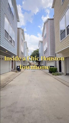 Step Inside This Sleek Townhome in The Heights | Modern Houston Living