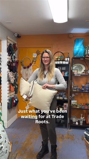 This just in… 🥁 NEW PILLOWS! Calling all throw pillow lovers, it’s time for your seasonal refresh. Stop by Trade Roots to browse our latest fair trade home decor, clothing, and more! - - - - #fairtrade #artisanmade #bethechange #fall #scarf #ethicalfashion #ethicalshopping #shopsmall #shoplocal #supportsmall #ethicallymade #purchasewithpurpose #ethicallyproduced #consciouscommerce #coolandconscious #ethicalshopping #choosefairtrade #seekthesimplicity #Oneofakind #ethicalconsumer #ethicalbrandin