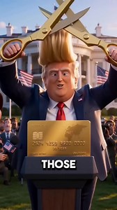 Trump got rid of all credit card debt 🤯💳 #trump #debtfree #donaldtrump
