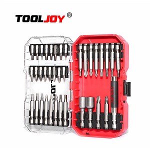 [Hot Item] 37PCS pH Pozi Torx Hex Clutch Star Spline Square Screwdriver Bit Set