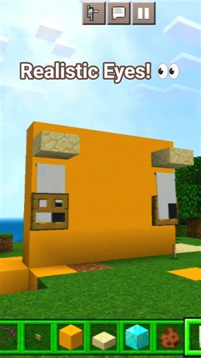 How To make Realistic Eyes in Minecraft👀