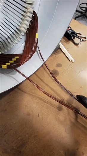 241K views · 4.1K reactions | 150 horsepower electric motor rebuild #fyp #foryoupage #motor #tech #science #bluecollar #trades #electric #work #machine #electrical #tesla #torque #horsepower #maintenance #industrial #copper #power | Luis Carlos | Facebook