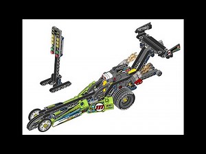 LEGO Technic 42103, Dragster - building instructions