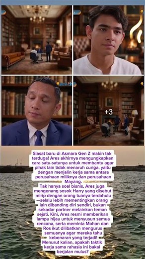 STRATEGI RAHASIA! Ares Beri Lampu Hijau Kerja Sama dengan Mayang Demi Hindari Kecurigaan #agz #viral