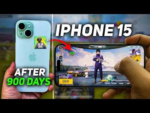 iPhone 15 After 900 Days | iPhone 15 PUBG & BGMI Test | iPhone 15 in 2026 Review | Battery health?