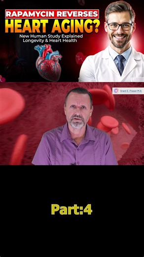 Rapamycin Reverses Heart Aging? New Human Study Explained | Longevity & Heart Health